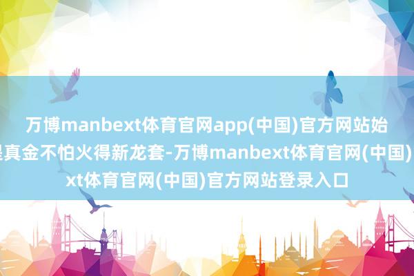 万博manbext体育官网app(中国)官方网站始创性、集成式探提真金不怕火得新龙套-万博manbext体育官网(中国)官方网站登录入口